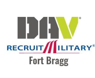 DAV, Recruit Military and Fort Bragg logo