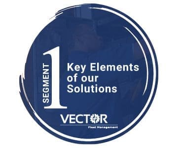 Segment 1, key elements of our solutions with the Vector logo
