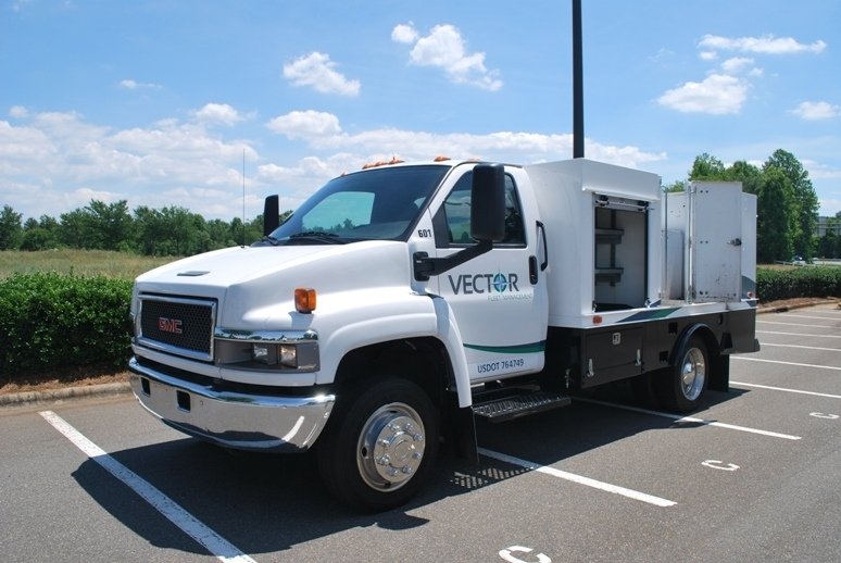Vector maintenance truck
